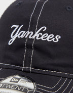MLB New York Yankees Contrast Stitch 9TWENTY Cap