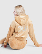 Crop Full-Zip Flare Tracksuit Junior's