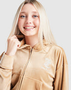 Crop Full-Zip Flare Tracksuit Junior's