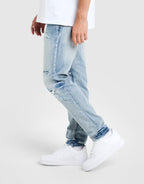 Omar Slim Ripped Jeans