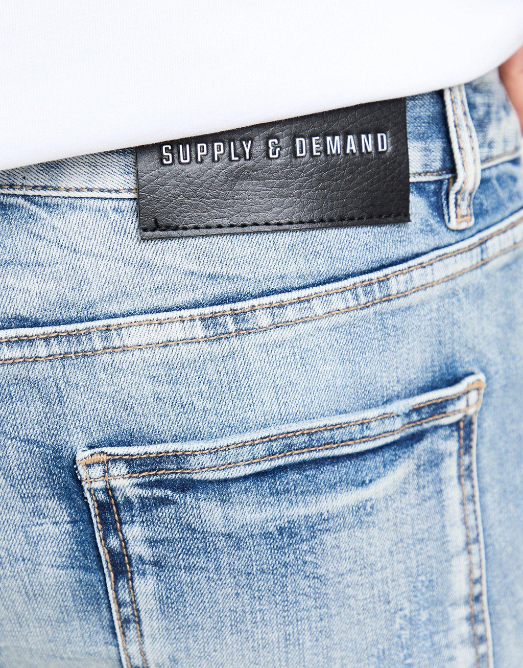 Omar Slim Ripped Jeans