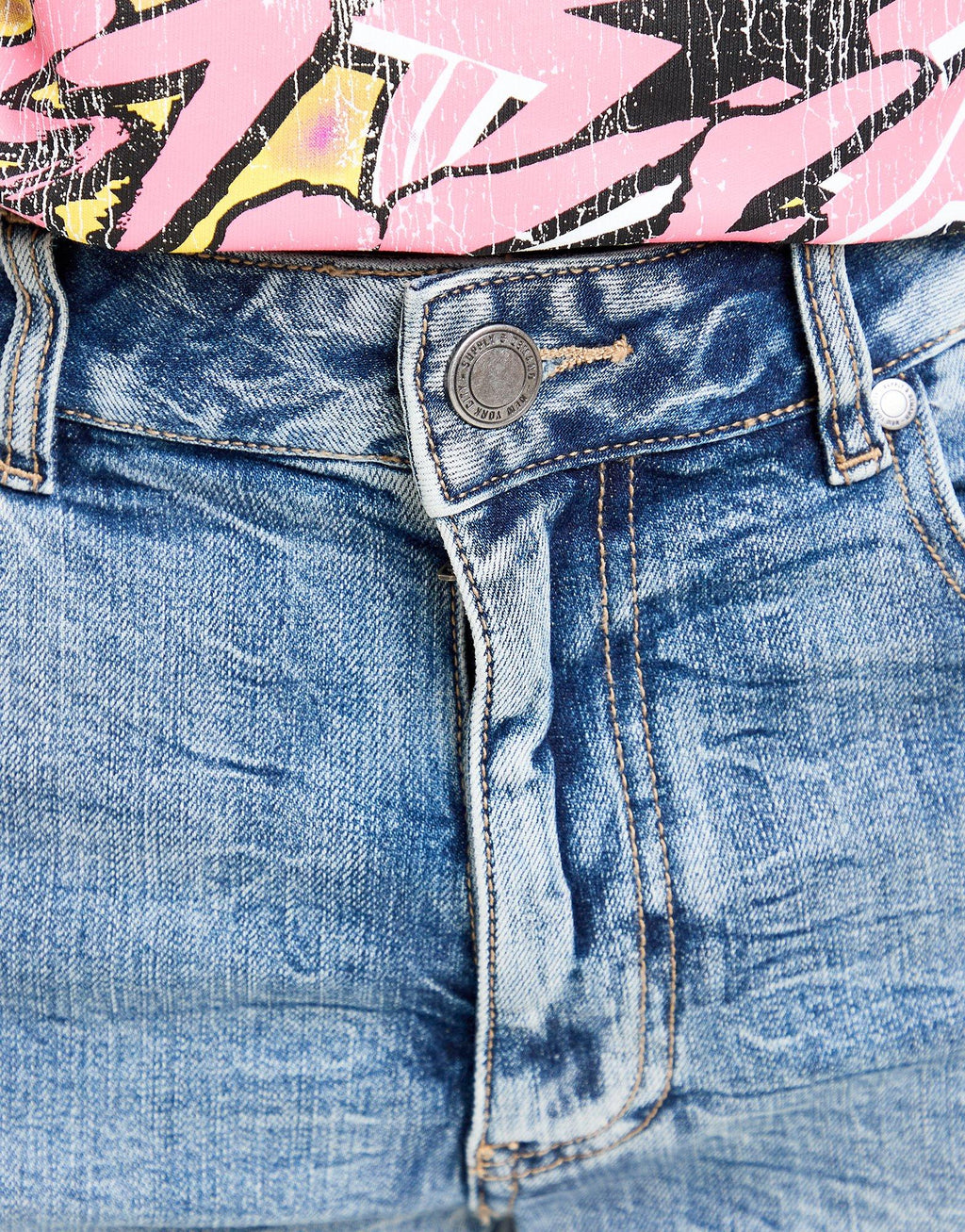 Omar Slim Ripped Jeans