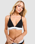 Icon Cotton Triangle Bralette