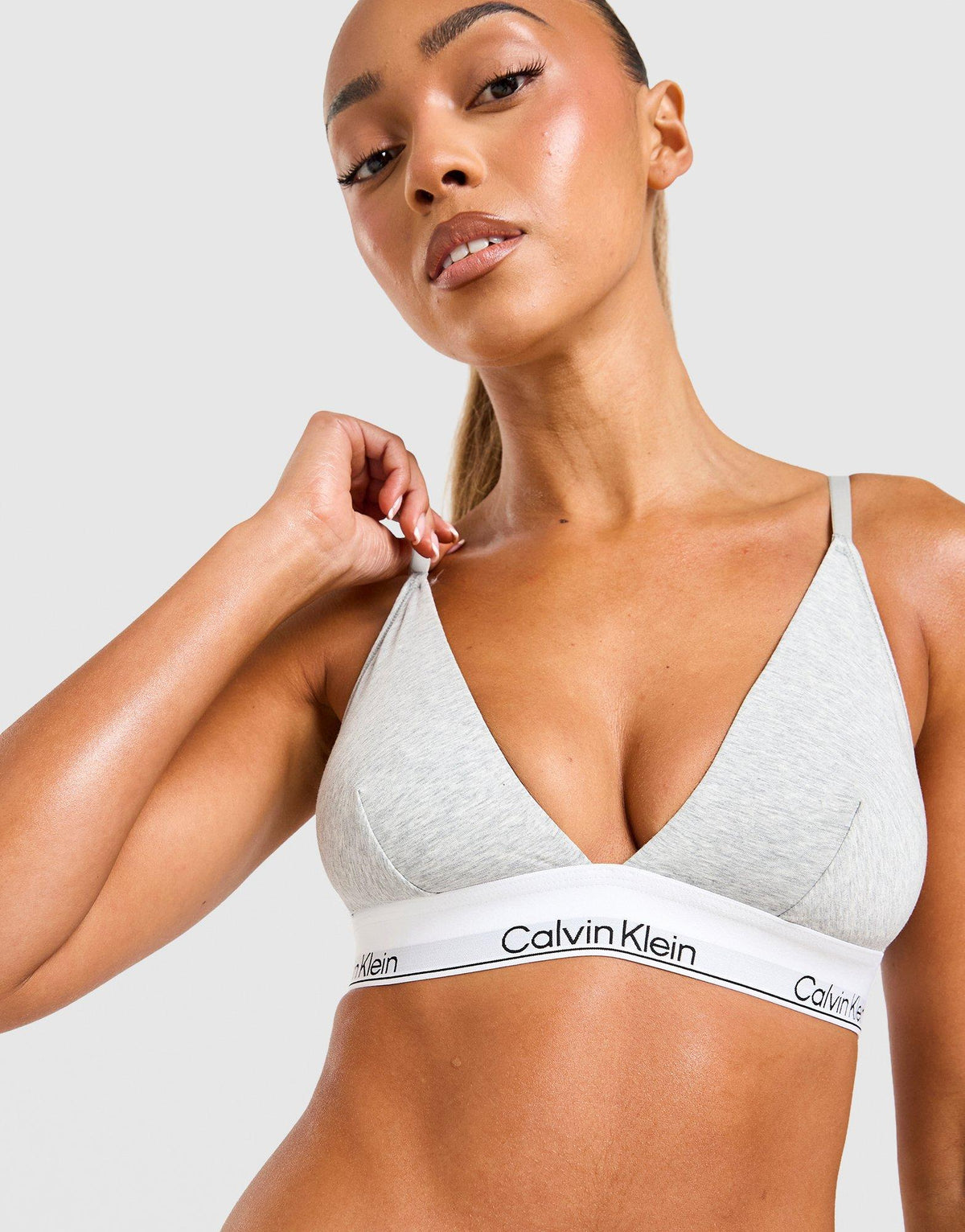 Icon Cotton Triangle Bralette