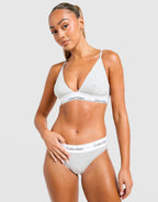 Icon Cotton Triangle Bralette