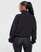 Varsity Polar Fleece 1/4 Zip Sweatshirt