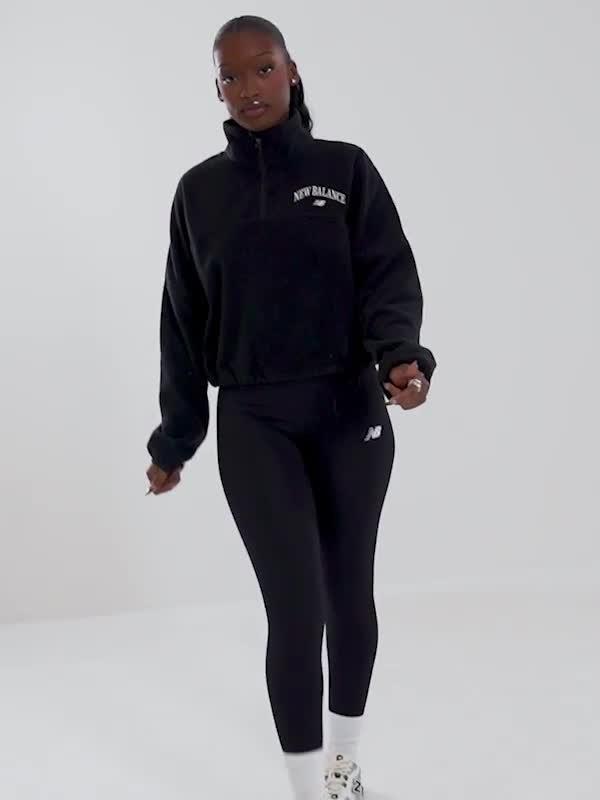 Varsity Polar Fleece 1/4 Zip Sweatshirt