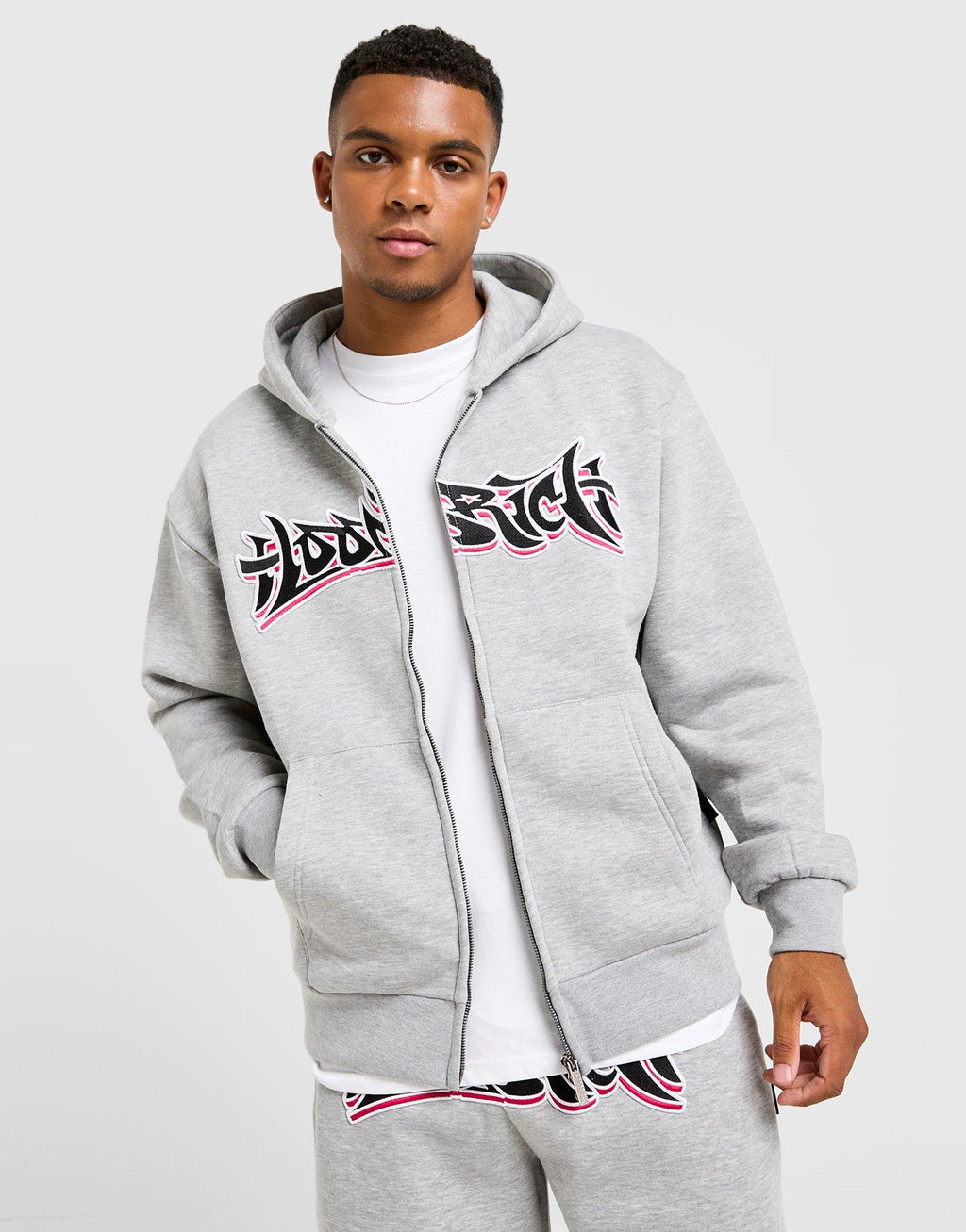 Graffiti Full Zip Hoodie