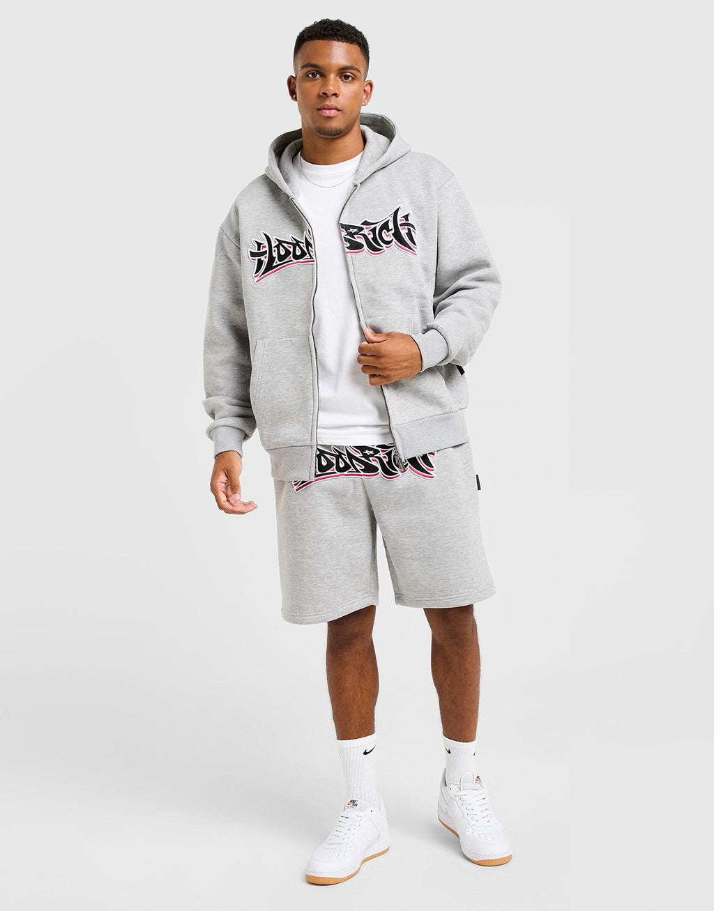 Graffiti Full Zip Hoodie