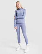 Long Sleeve 1/2 Zip Top Junior
