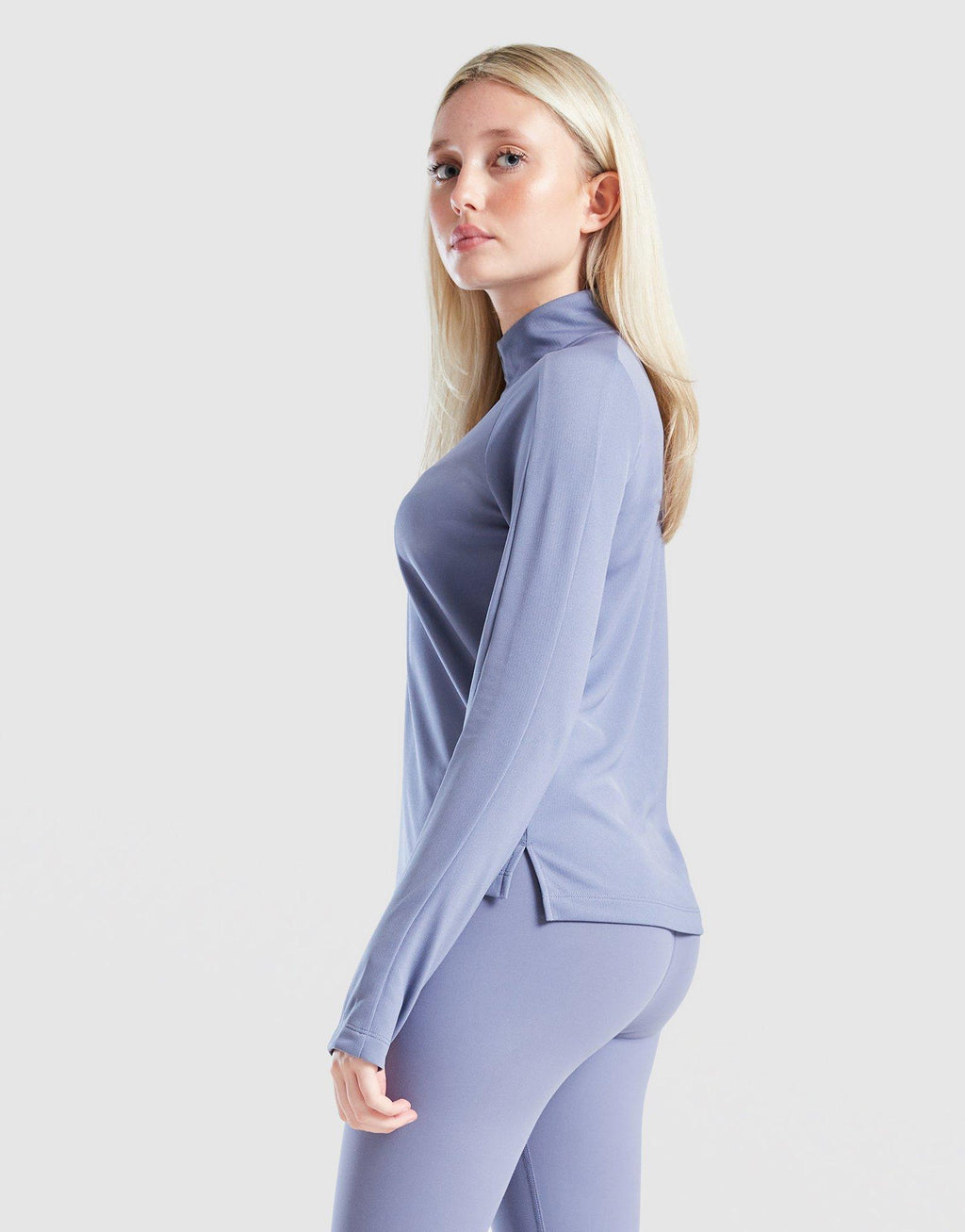 Long Sleeve 1/2 Zip Top Junior