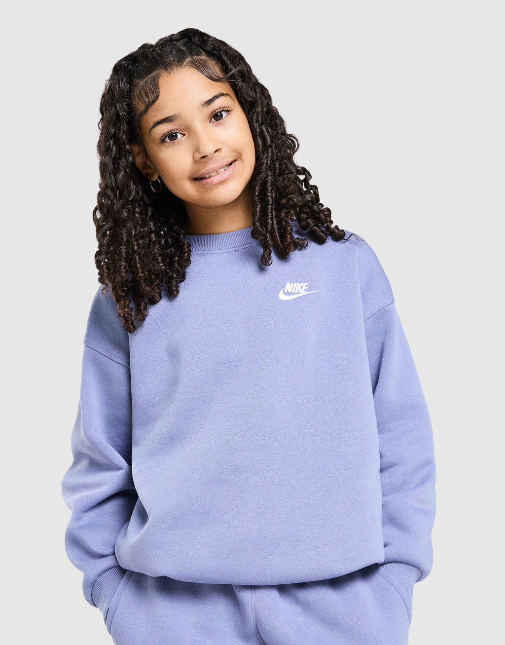 Girls' Club Fleece Crew Sweatshirt Junior