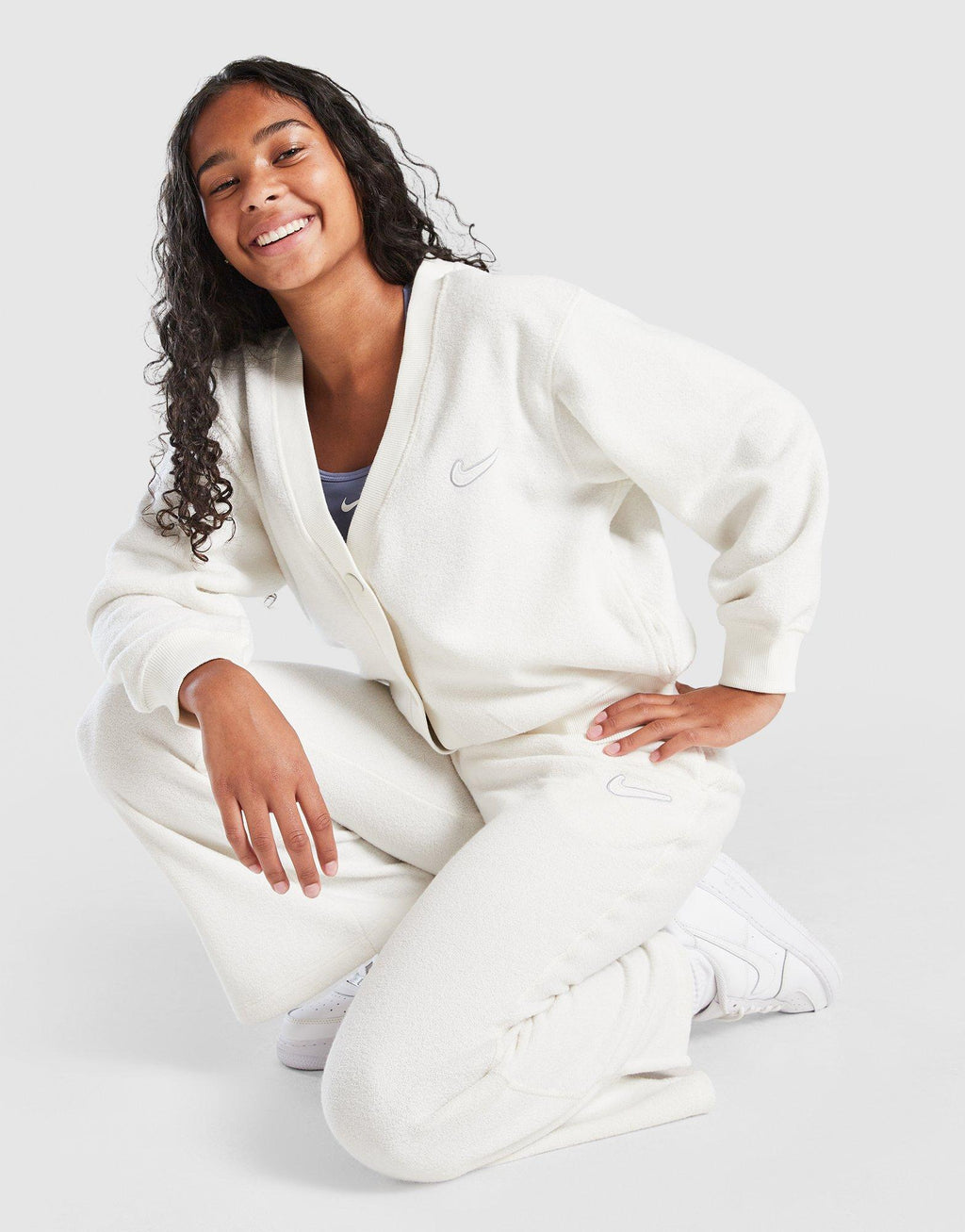 Girls' Cozy Fleece Cardigan Junior
