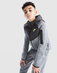Tech Colour Block Full Zip Hoodie