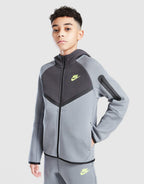 Tech Colour Block Full Zip Hoodie