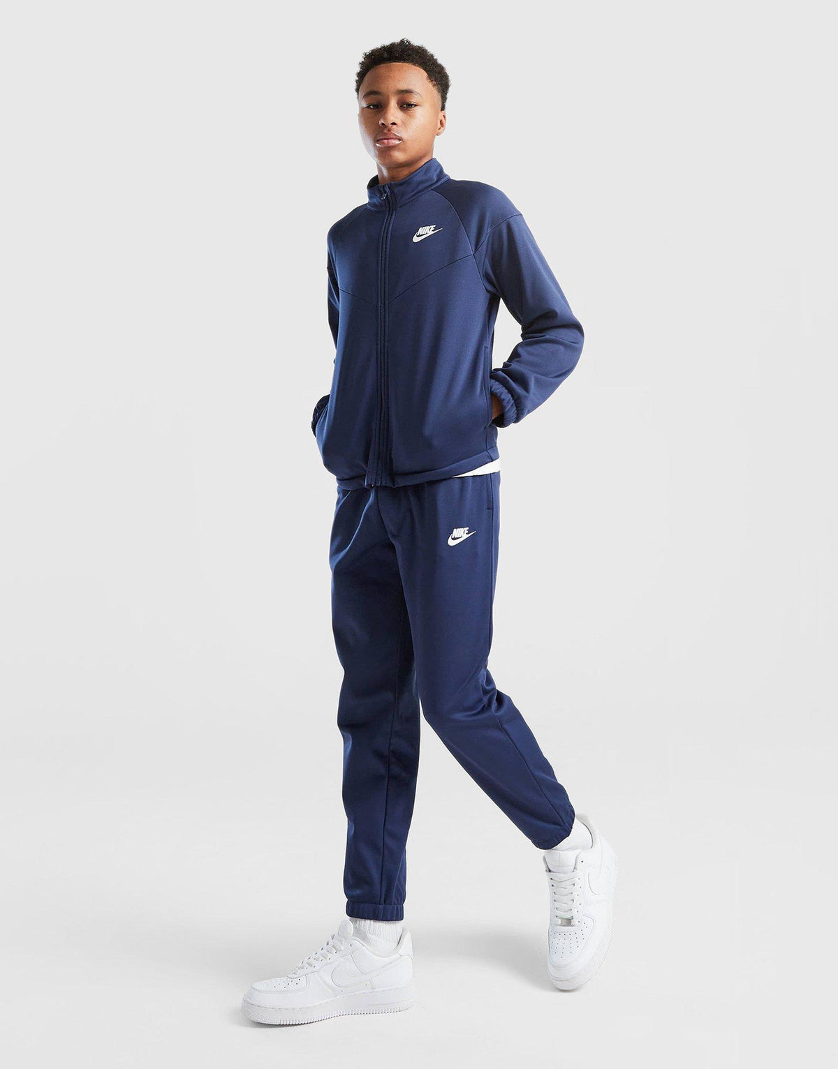 Poly Chevron Tracksuit Junior
