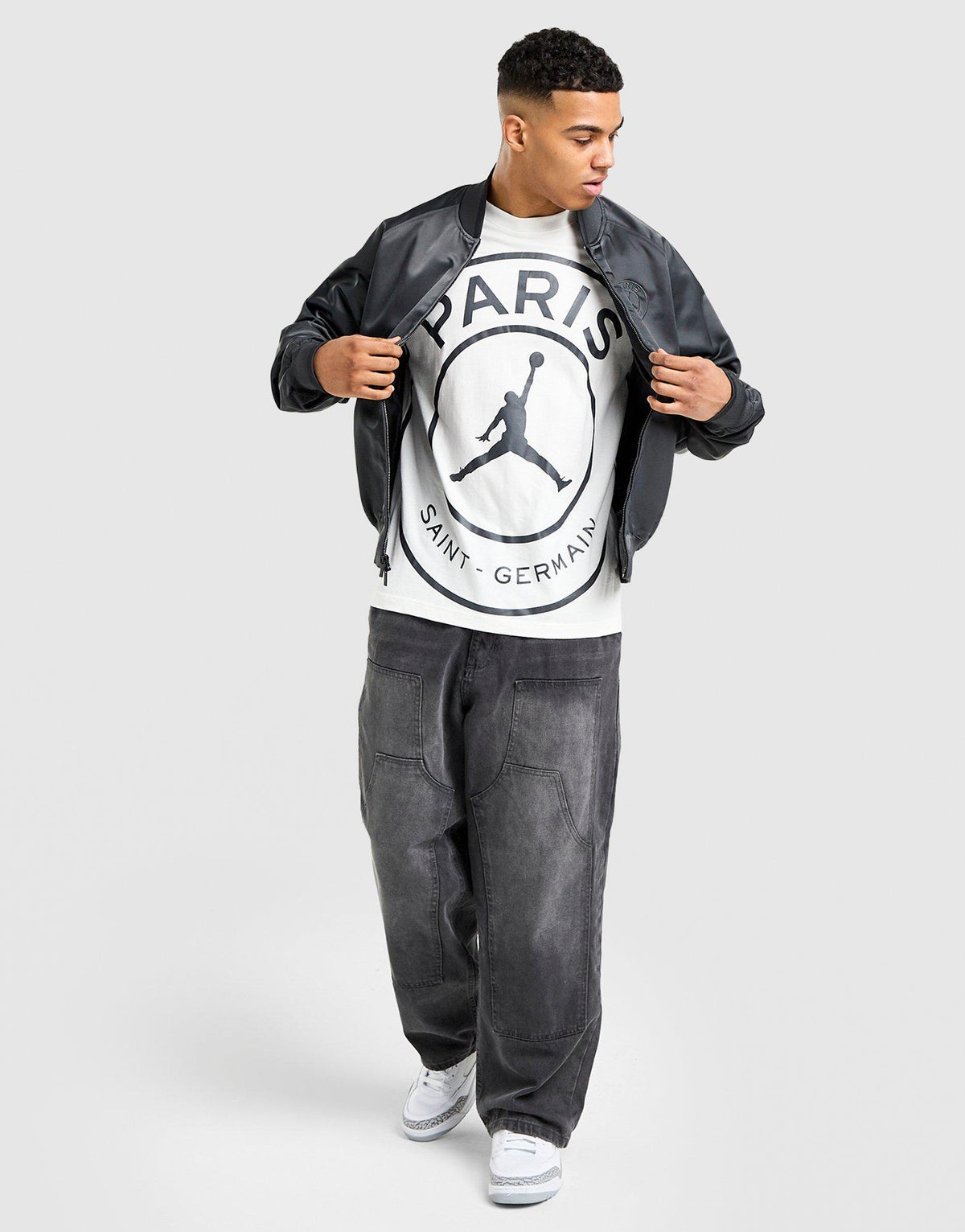 Paris Saint Germain Black Cat Anthem Jacket