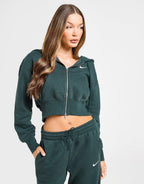 Phoenix Crop Full Zip Hoodie