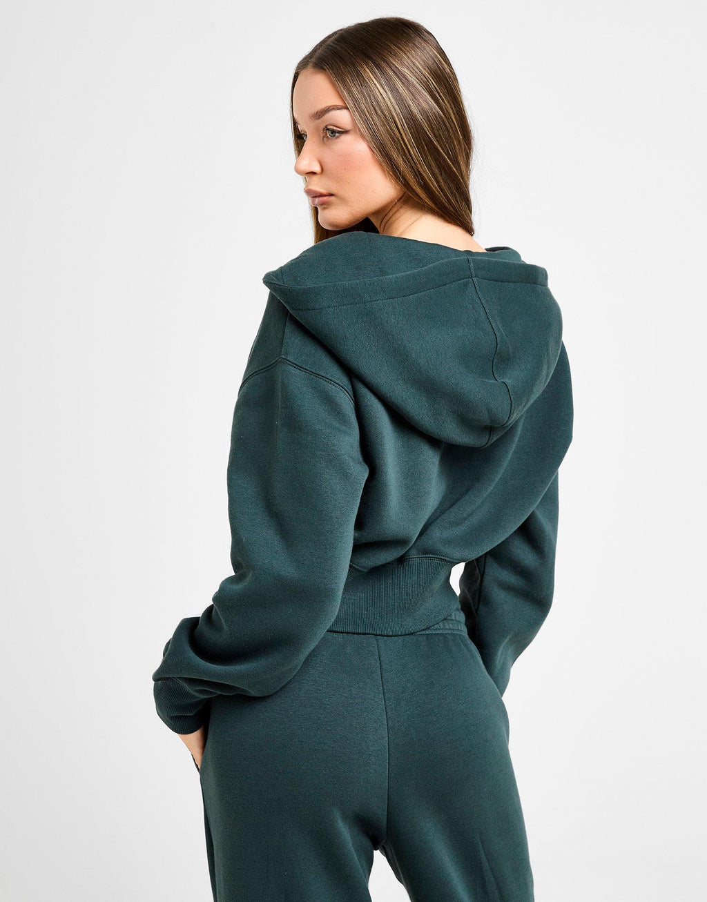 Phoenix Crop Full Zip Hoodie