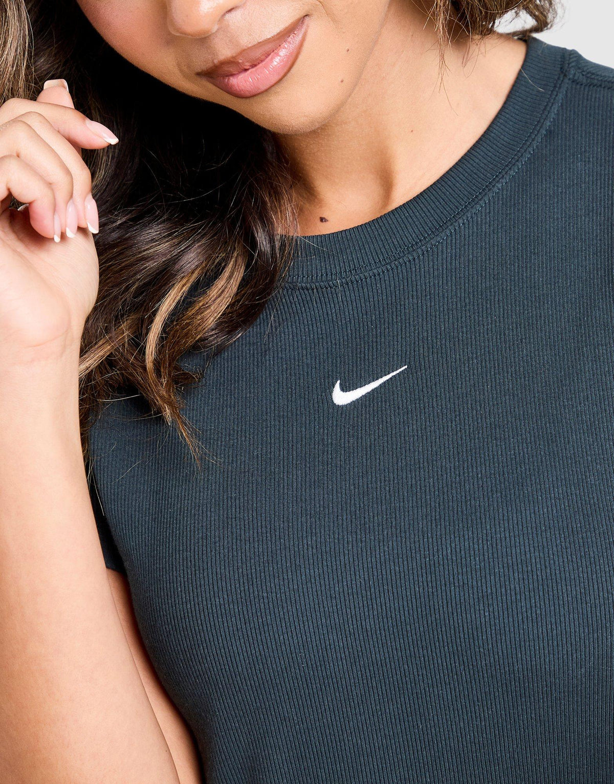 Ribbed Slim T-Shirt