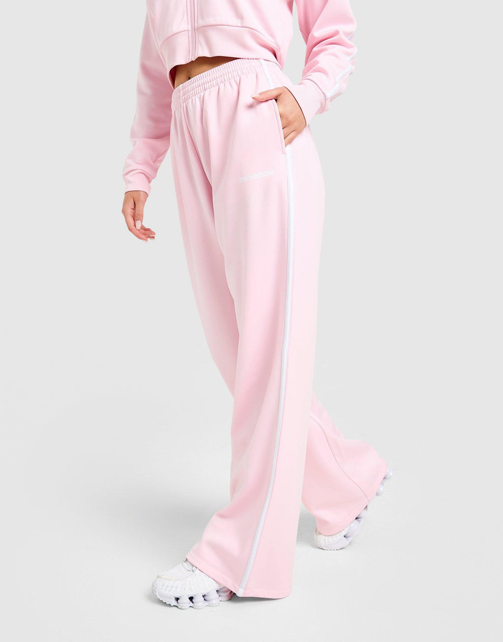 Poly Nova Wide Leg Joggers