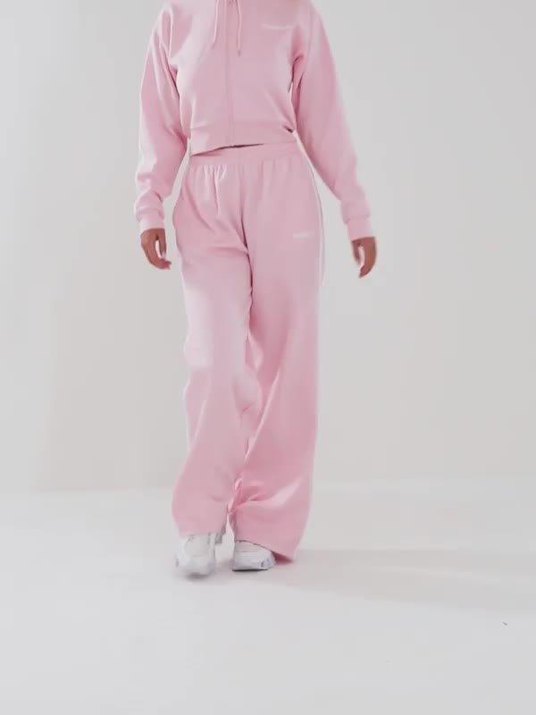 Poly Nova Wide Leg Joggers