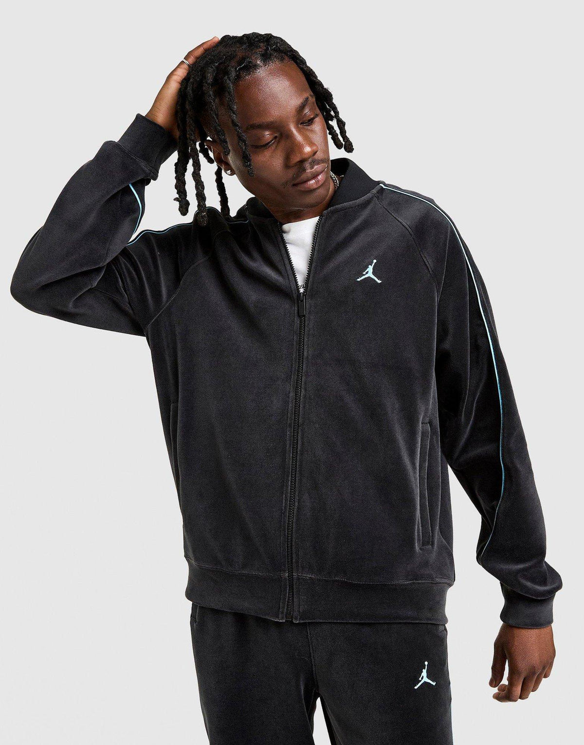 Velour Track Top