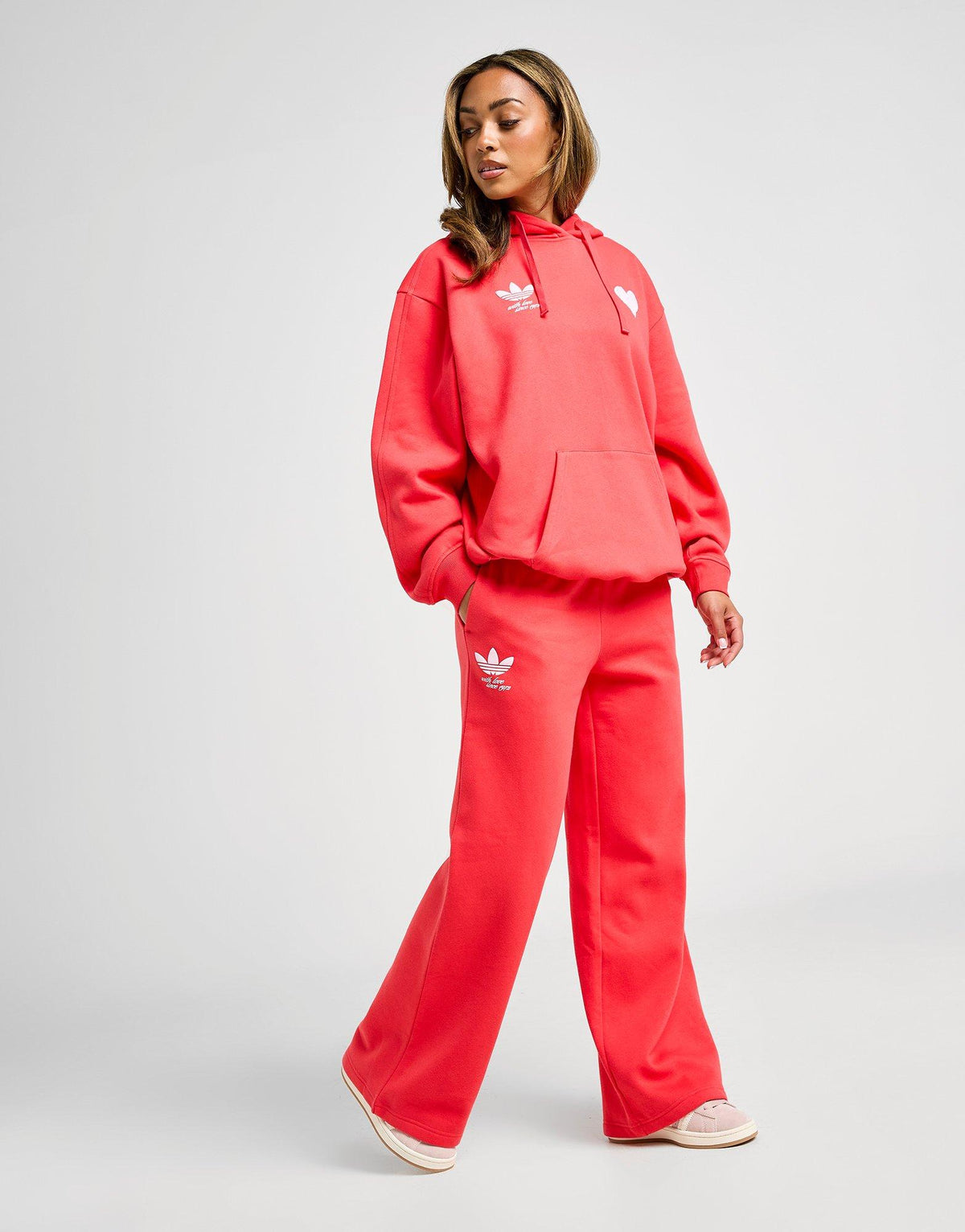 Heart Wide Leg Joggers