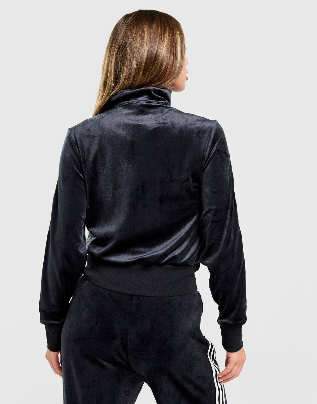 Velour 3-Stripes Track Top