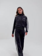 Velour 3-Stripes Track Top