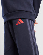Colour Block Linear Crew Tracksuit Children