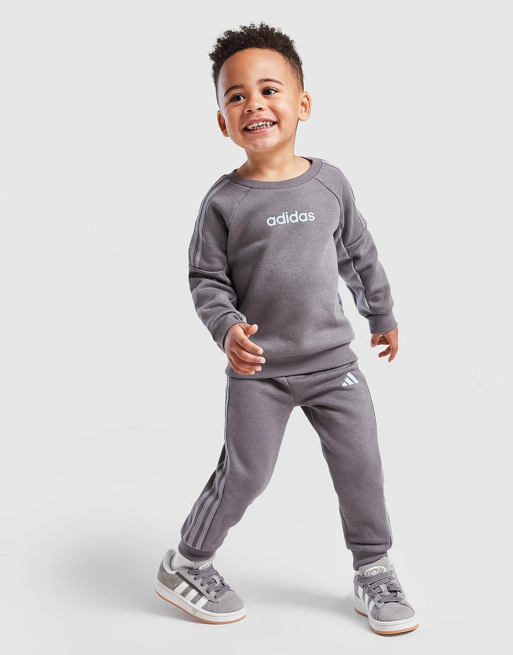 Colour Block Linear Crew Tracksuit Infant
