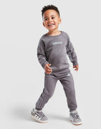 Colour Block Linear Crew Tracksuit Infant
