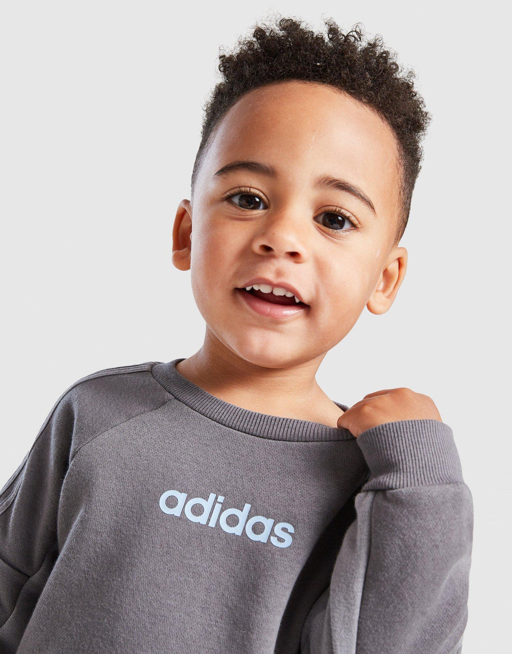 Colour Block Linear Crew Tracksuit Infant