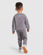Colour Block Linear Crew Tracksuit Infant