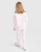 Girls' Colour Block Linear Crew Tracksuit Children