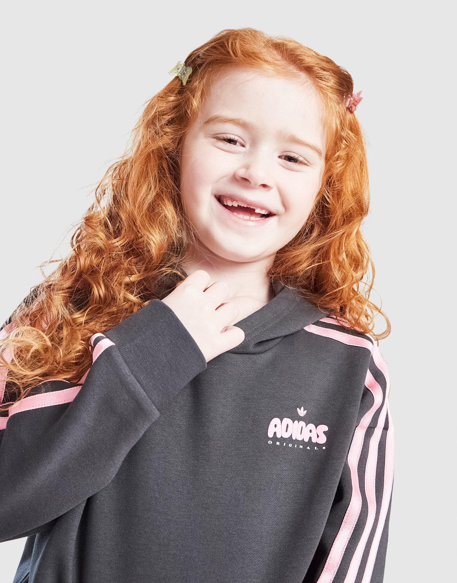 Girls' Bubble Overhead Hooded Tracksuit Children