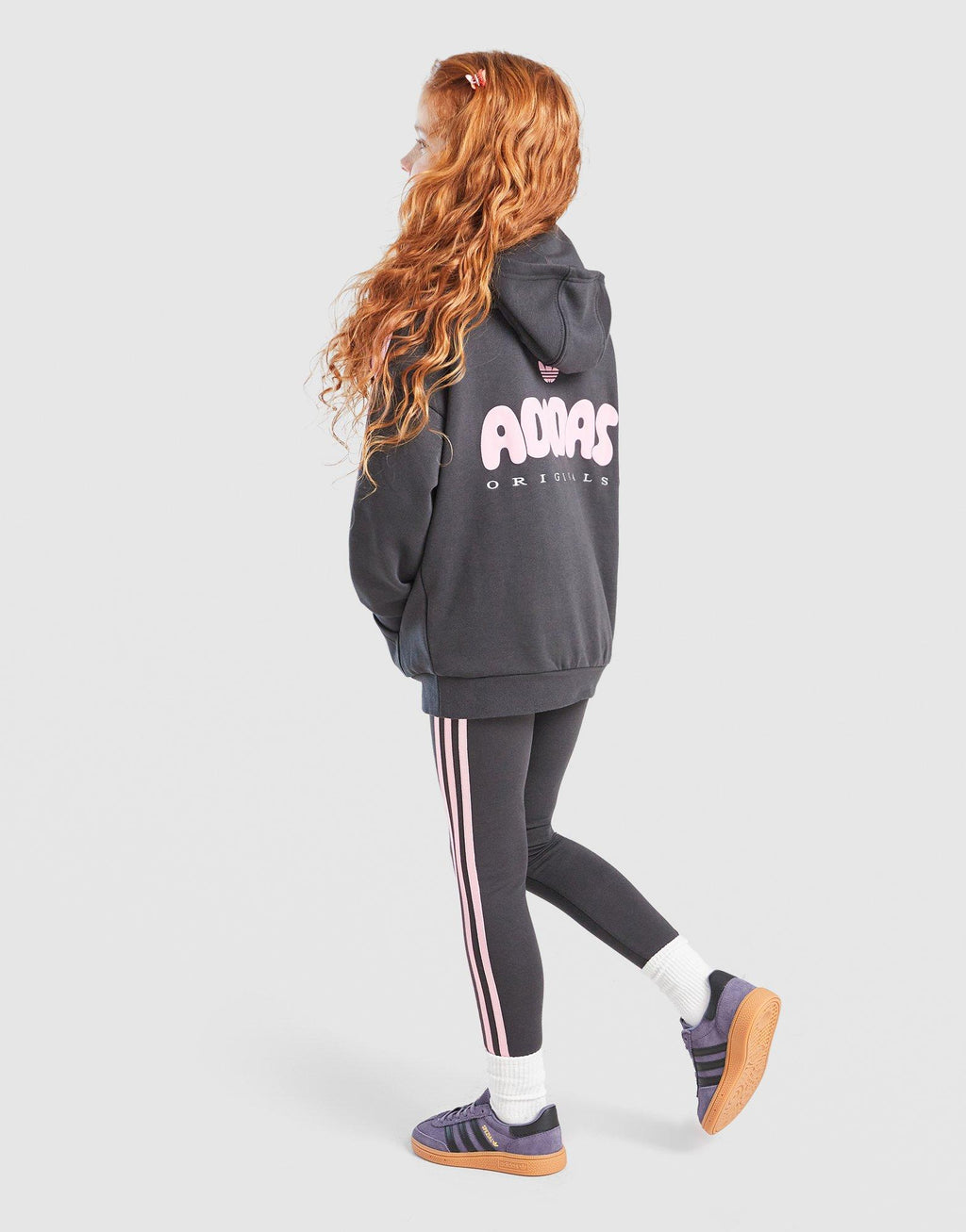 Girls' Bubble Overhead Hooded Tracksuit Children