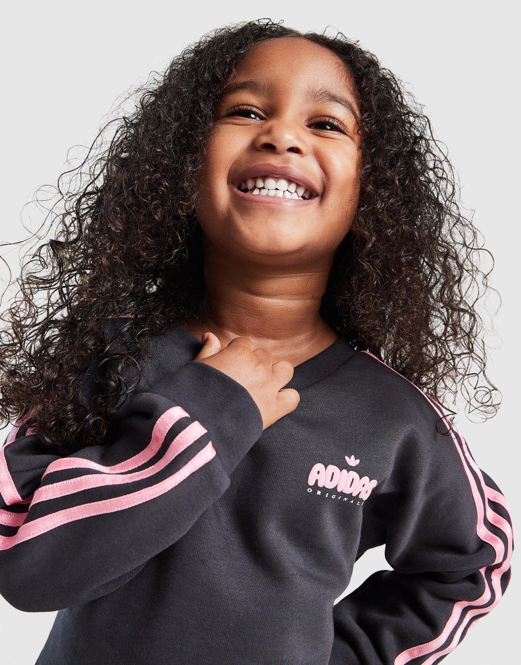 Girls' Bubble Crew Tracksuit Infant