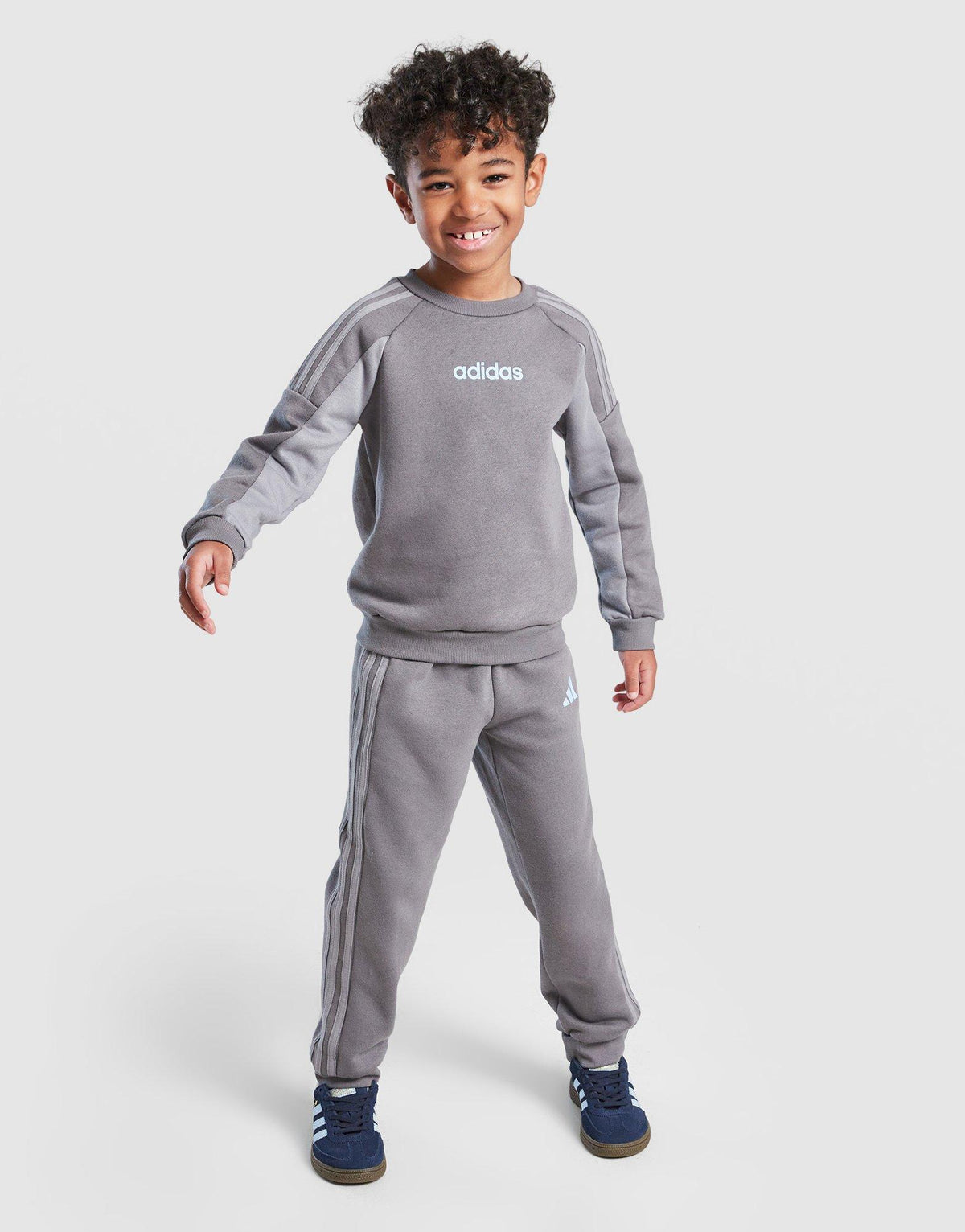 Colour Block Linear Crew Tracksuit Children
