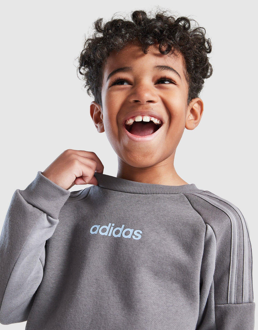 Colour Block Linear Crew Tracksuit Children