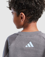 Colour Block Linear Crew Tracksuit Children