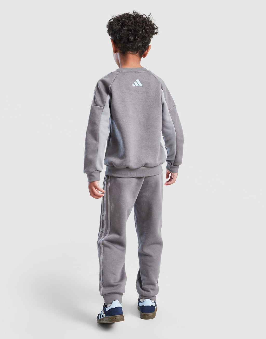 Colour Block Linear Crew Tracksuit Children