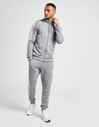 Poly 3-Stripes Linear Hoodie