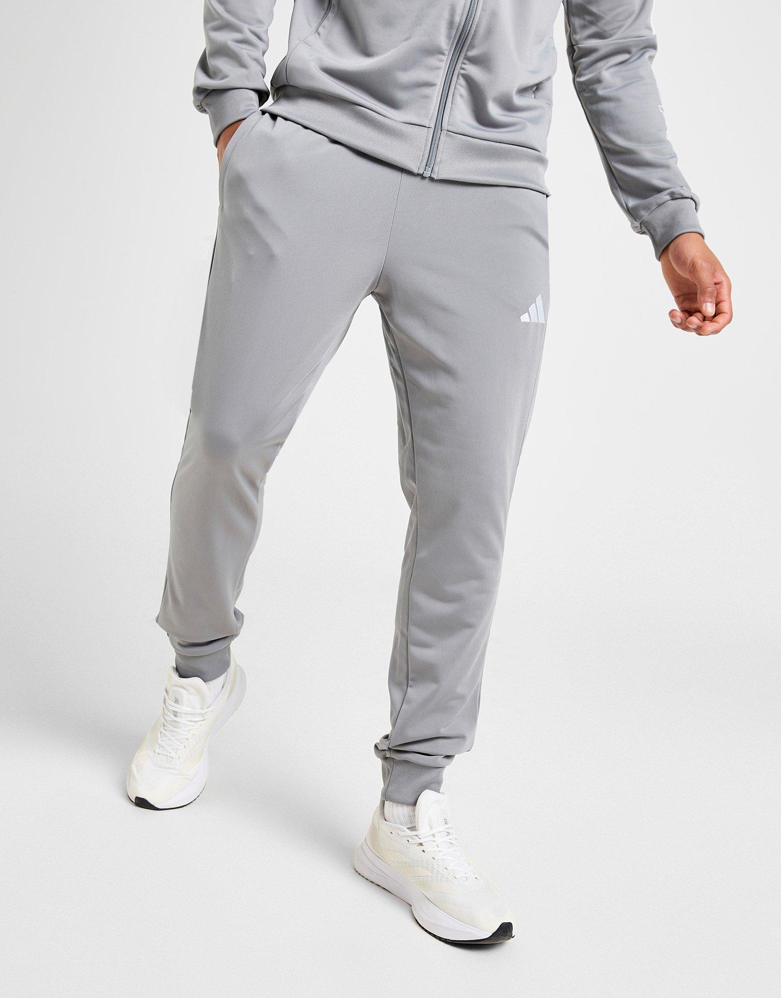 Poly 3-Stripes Linear Track Pants