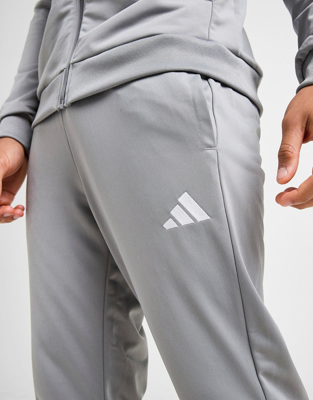 Poly 3-Stripes Linear Track Pants