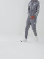 Poly 3-Stripes Linear Track Pants