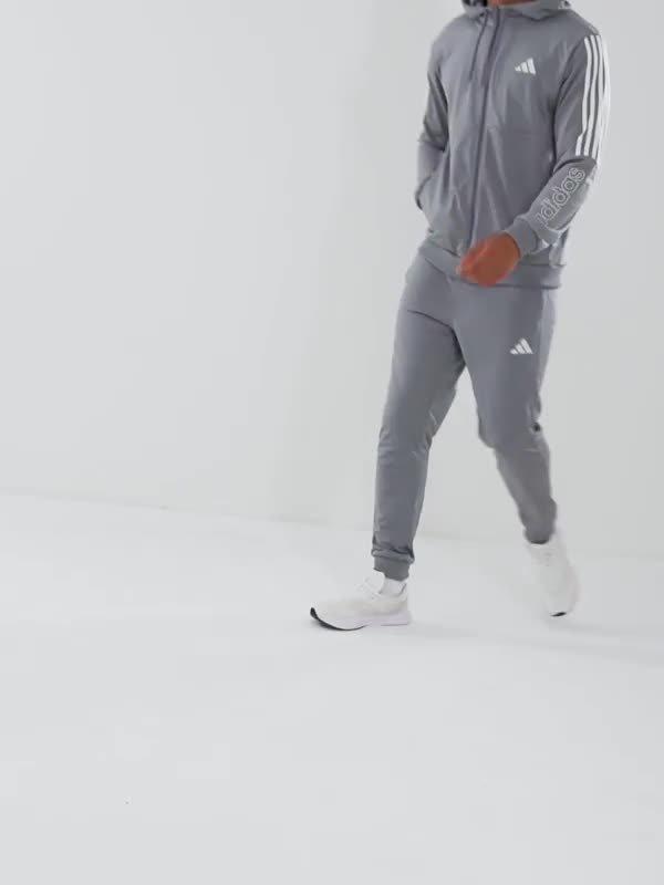 Poly 3-Stripes Linear Track Pants