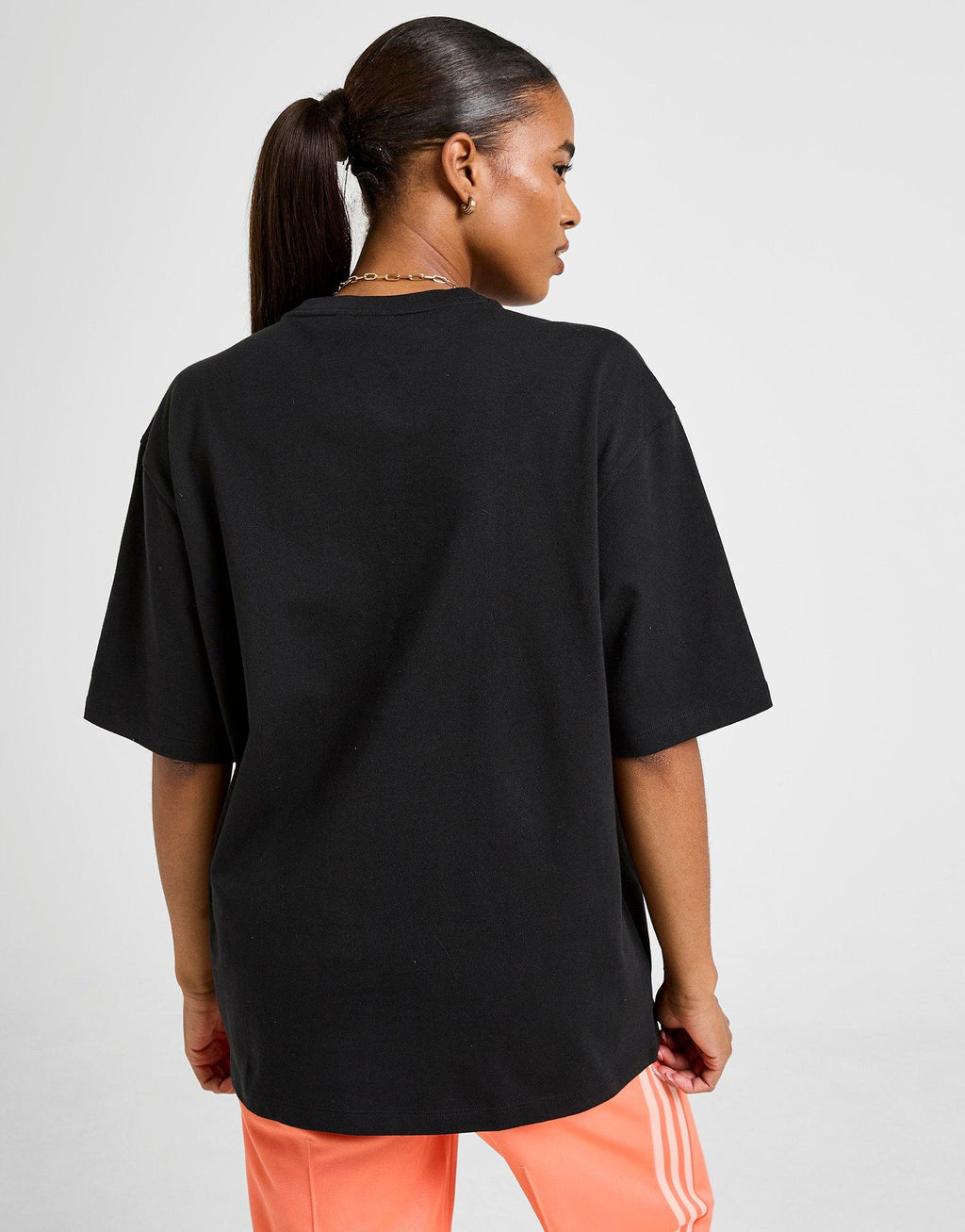 Peach Graphic Boyfriend T-Shirt
