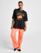 Peach Graphic Boyfriend T-Shirt